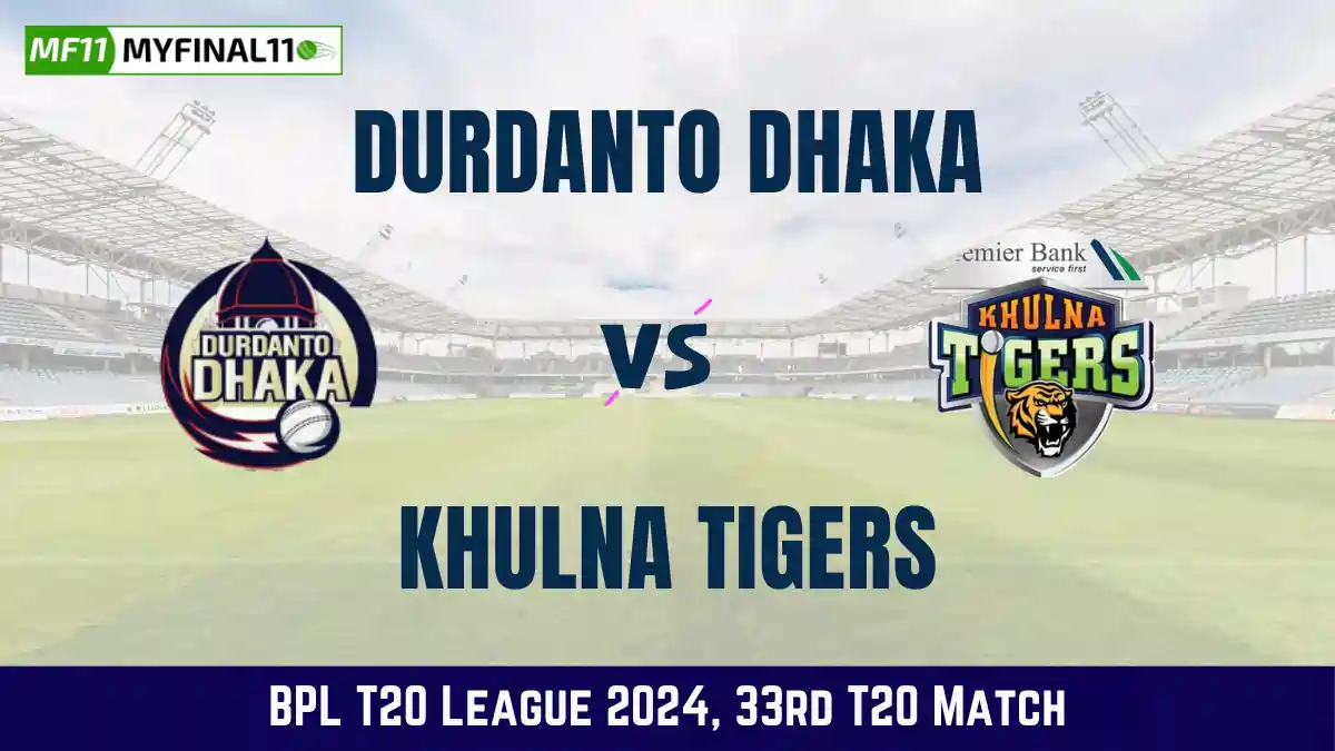DD vs KHT Dream11 Prediction