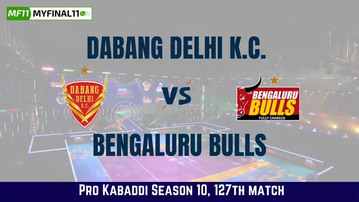 DEL vs BLR DEL vs BLR Dream11 Prediction Today Kabaddi Match, Dabang Delhi K.C. vs Bengaluru Bulls Today's Kabaddi Matches Prediction, Probable Starting 7