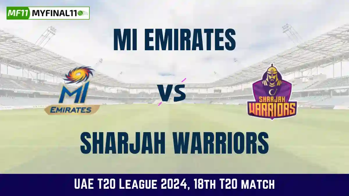 EMI vs SJH EMI vs SJH Dream11 Prediction