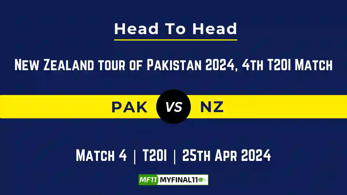 PAK vs NZ Head TO Head PAK vs NZ Head to Head, PAK vs NZ player records, PAK vs NZ player Battle, and PAK vs NZ Player Stats, PAK vs NZ Top Batsmen & Top Bowlers records for the upcoming match of the New Zealand tour of Pakistan 2024, 4th T20I Match, which will see Pakistan taking on New Zealand, in this article, we will check out the player statistics, Furthermore, Top Batsmen and top Bowlers, player records, and player records, including their head-to-head records.