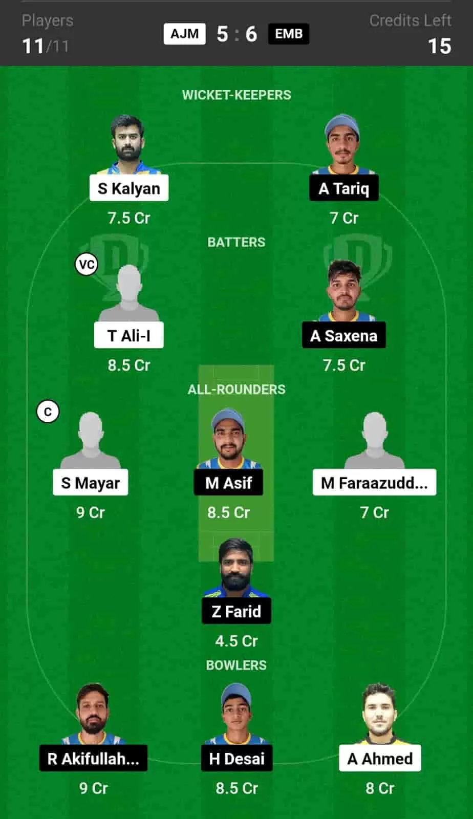 AJM vs EMB 