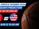 BEL-W vs USA-W Dream11 Prediction: Lineup, Roster & Stats [Olympics Women 2024]