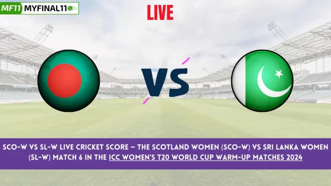 BD-W vs PK-W Live Cricket Score BD-W vs PK-W Live Cricket Score — The Bangladesh Women (BD-W) vs Pakistan Women (PK-W) Match 7 in the ICC Women's T20 World Cup Warm-up Matches 2024
