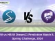AS-W vs HB-W Dream11 Prediction Match 8, T20 Spring Challenge, 2024