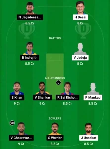 SAU vs TN Dream11 Prediction Today: Group B Pitch Report, Playing11 and Stats | Indian Domestic Trophy 2024