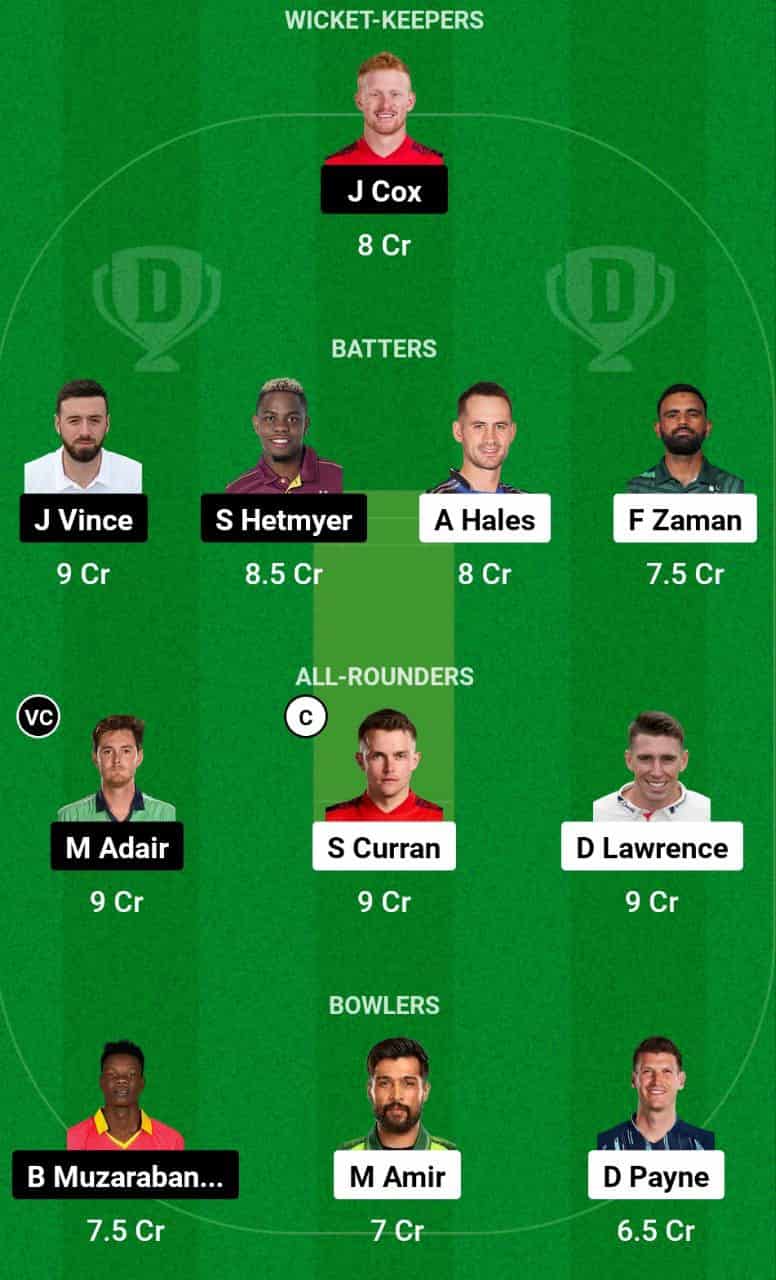 DV vs GG Match 24 Dream11 Team Prediction Today Match