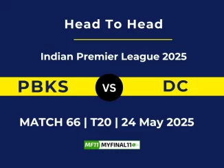 PBKS vs DC Player Battle, Head to Head Indian Premier League 2025