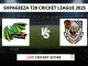 BD vs SG Live Score Cricket Shpageeza T20 Cricket League 2025