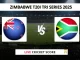 NZ vs SA Live Score Cricket Zimbabwe T20I Tri Series 2025